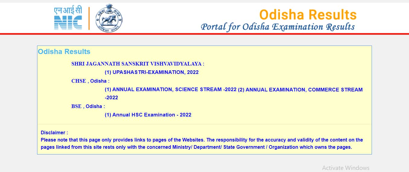 CHSE 12th Result 2022 (Out) Live Odisha plus two results link at